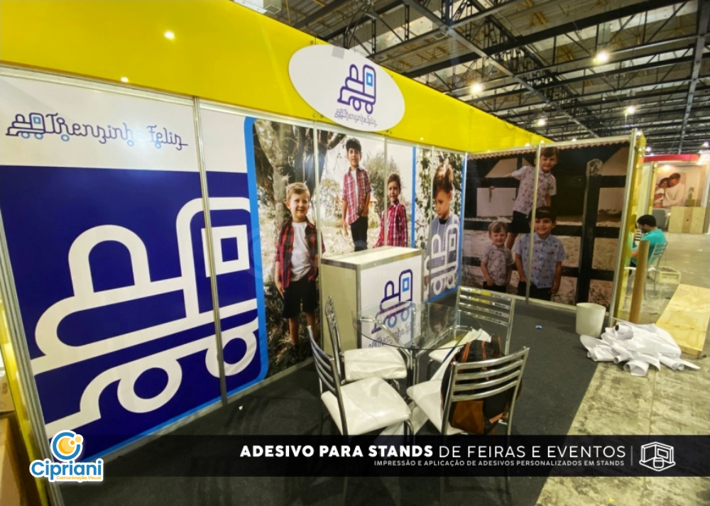 Adesivos para Stands de Feiras e Eventos 2 Imagem Principal