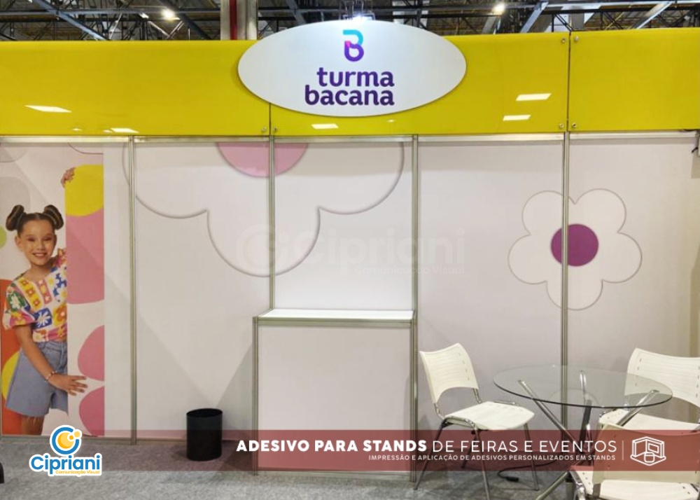 Adesivos para Stands de Feiras e Eventos 3 Imagem Principal