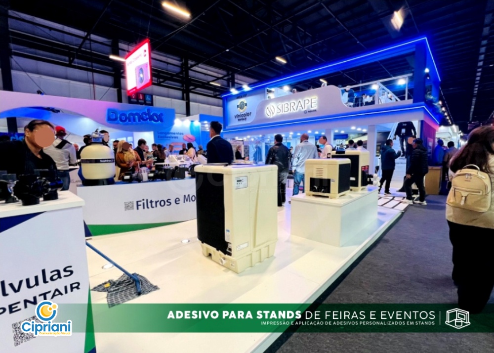 Adesivos para Stands de Feiras e Eventos 6 Imagem Principal