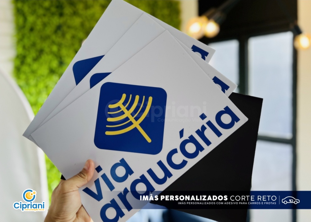 Imãs Personalizados para Carros 2 Imagem Principal