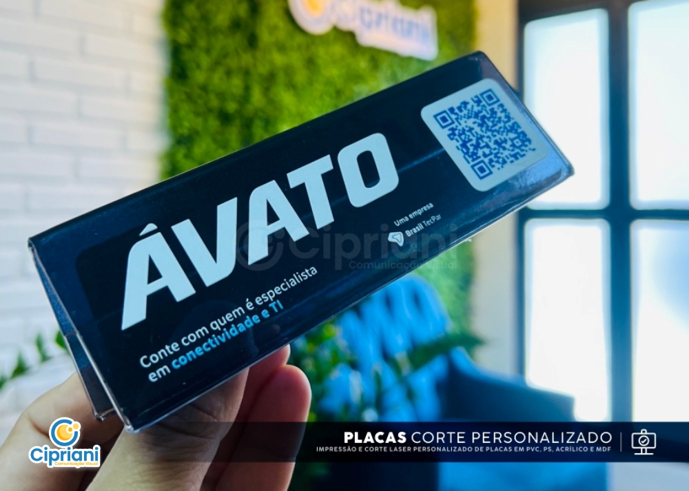 Placas com Corte Personalizado Laser 2 Imagem Principal