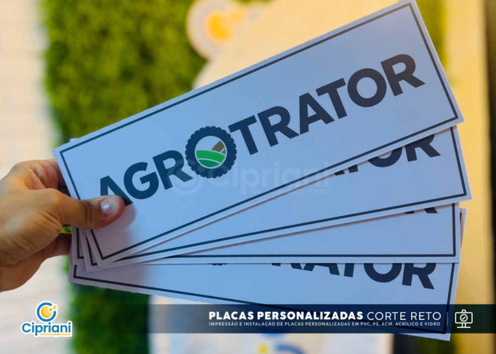 Placas com Corte Reto 5 Imagem Principal