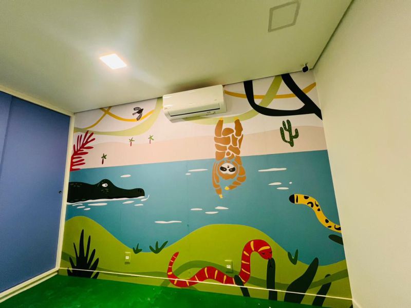 Decoração Interativa - Clínica TEA | Adesivos Personalizados 4