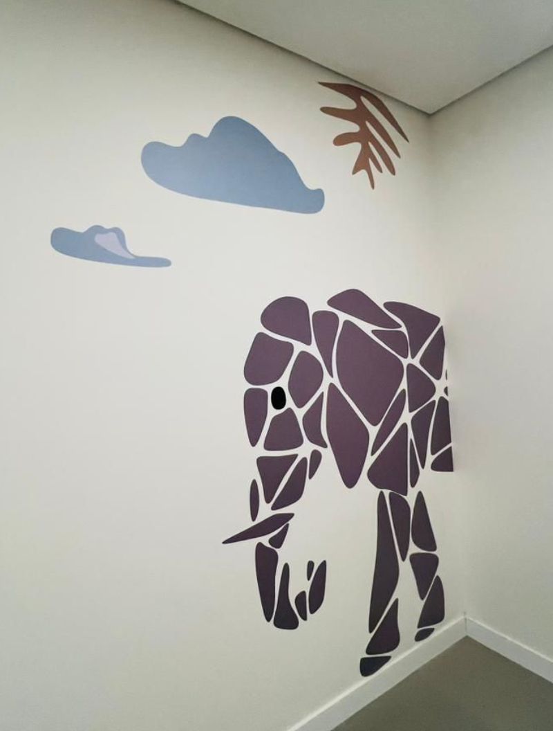 Decoração Interativa - Clínica TEA | Adesivos Personalizados 5