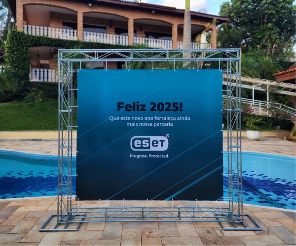 Confraternização em Chácara - Atibaia | Backdrop Evento