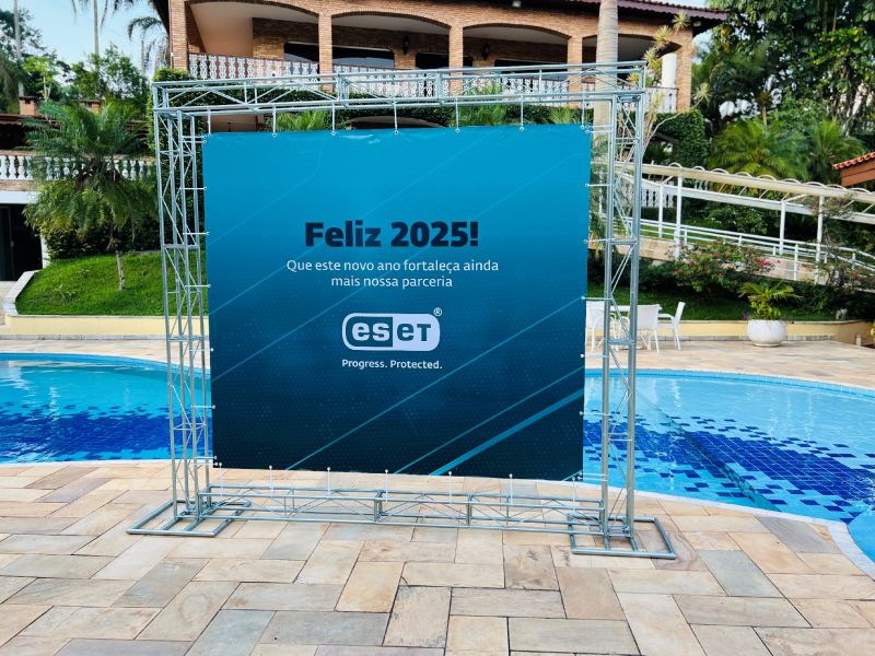 Confraternização em Chácara - Atibaia | Backdrop Evento 5