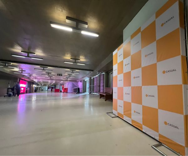 Confraternização Estádio Morumbis (Raça Steakhouse) | Backdrop Evento