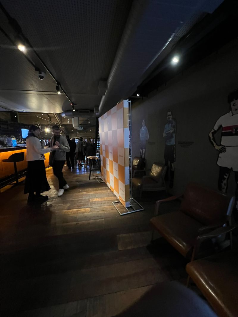 Confraternização Estádio Morumbis (Raça Steakhouse) | Backdrop Evento 7