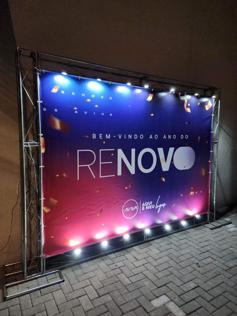 Evento em Igreja Evangélica - Vila Prudente | Backdrop Evento 3