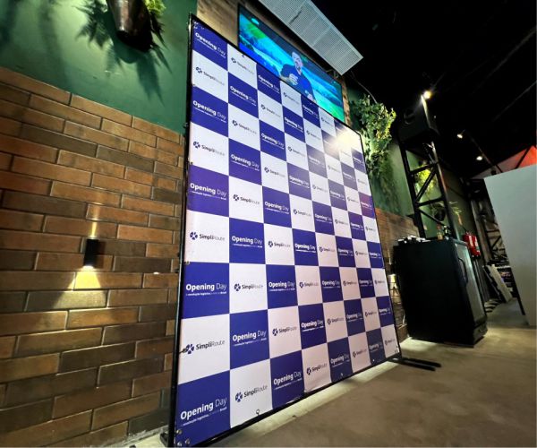 Evento na Faria Lima - Faria 485 | Backdrop Evento
