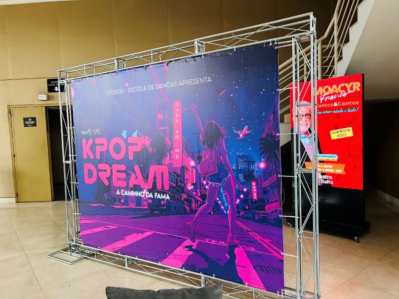 Evento no Teatro Safra - Lapa | Backdrop Evento 2