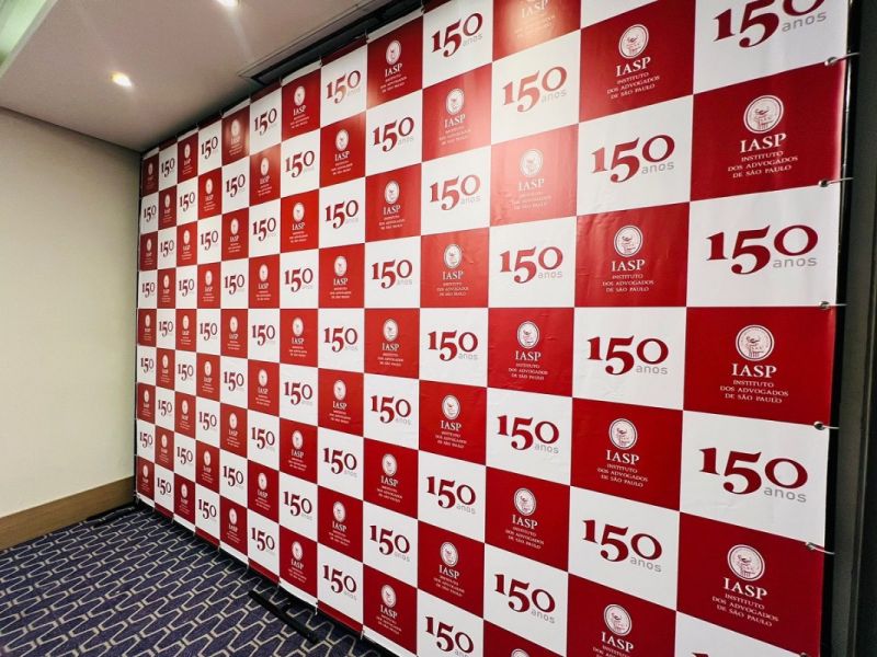Fundo de Fotografias - Hotel no Jd. Paulista | Backdrop Evento 4