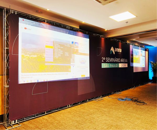 Fundo de Palco para Evento | Backdrop Evento
