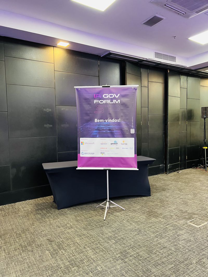 IA GOV Fórum SP - Novotel Center Norte | Backdrop Evento 4