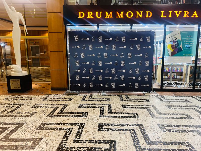 Painel para Evento no Conjunto Nacional | Backdrop Evento 1
