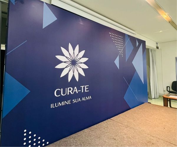 Palestra em Live | Backdrop Evento