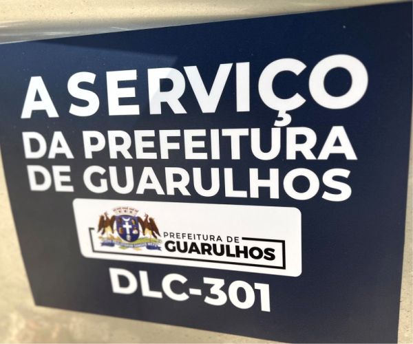 Imã de Identificação Prefeitura Guarulhos | Comunicação Visual para Empresas