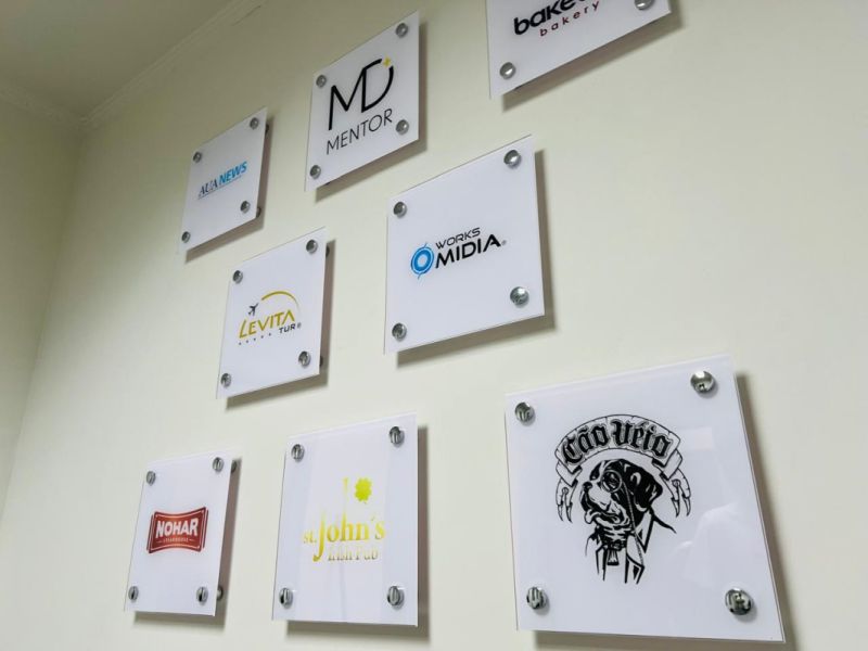 Painel de Marcas para Grupo Empresarial | Comunicação Visual para Empresas 1