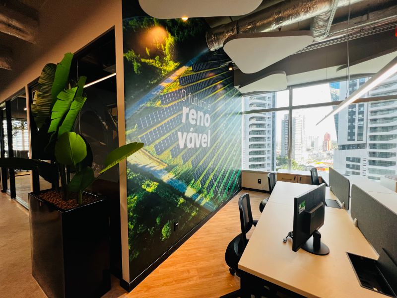 Ambientação FiberX Morumbi | Decoração de Escritórios 14