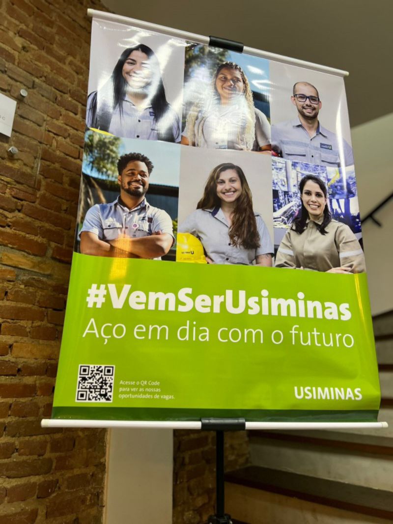 Comunicação Visual Usiminas | Decoração de Escritórios 8
