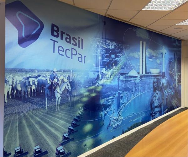 Decoração Tecpar Brasil - Conjunto Corporativo | Decoração de Escritórios