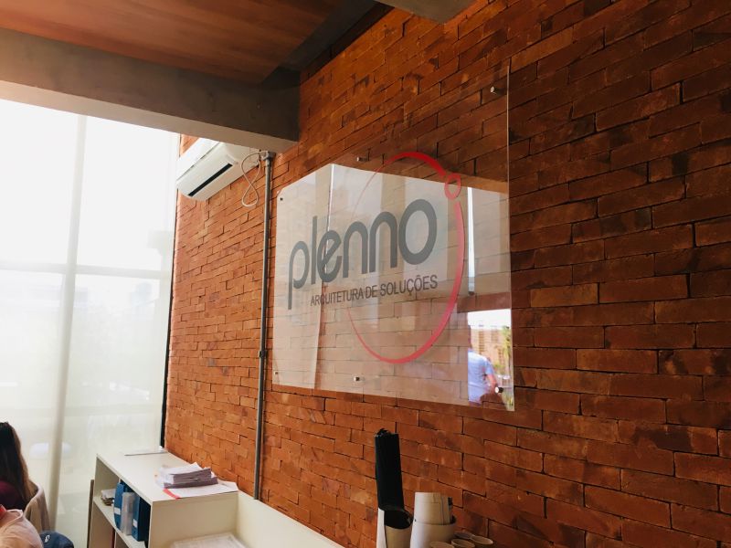 Escritório de Engenharia - Placas em Acrílico | Decoração de Escritórios 1