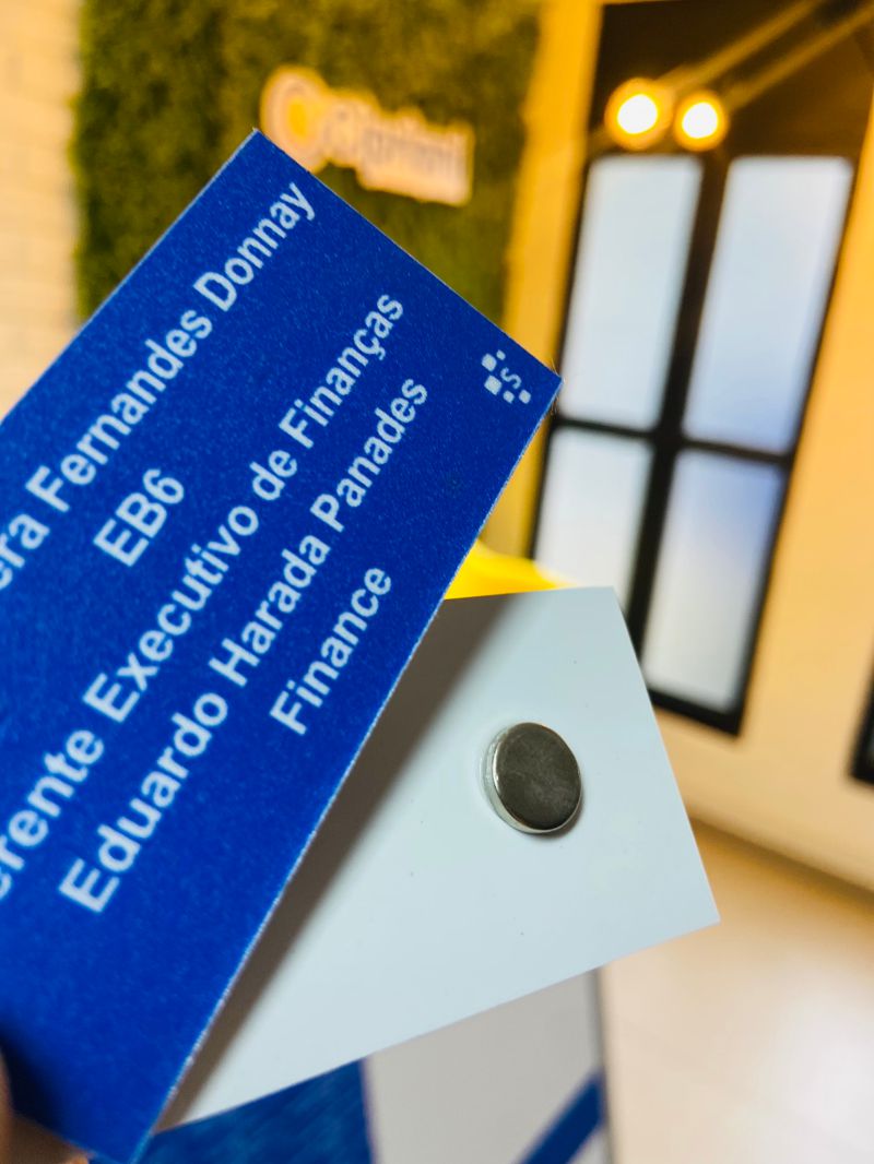 Quadro Magnético Serasa - Organizacional | Decoração de Escritórios 8