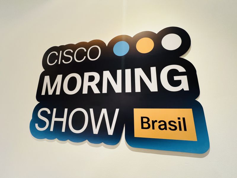 Animação de Platéia - Cisco Morning Show | Placas Personalizadas 3