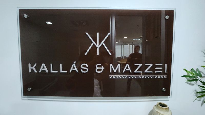 Decoração para Recepção de Advocacia | Placas Personalizadas 2