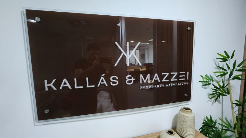 Decoração para Recepção de Advocacia | Placas Personalizadas 3