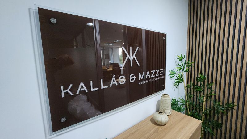 Decoração para Recepção de Advocacia | Placas Personalizadas 4