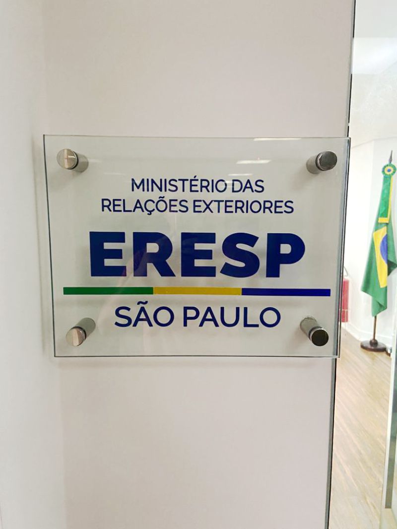 Ministério das Relações Exteriores | Placas Personalizadas 2