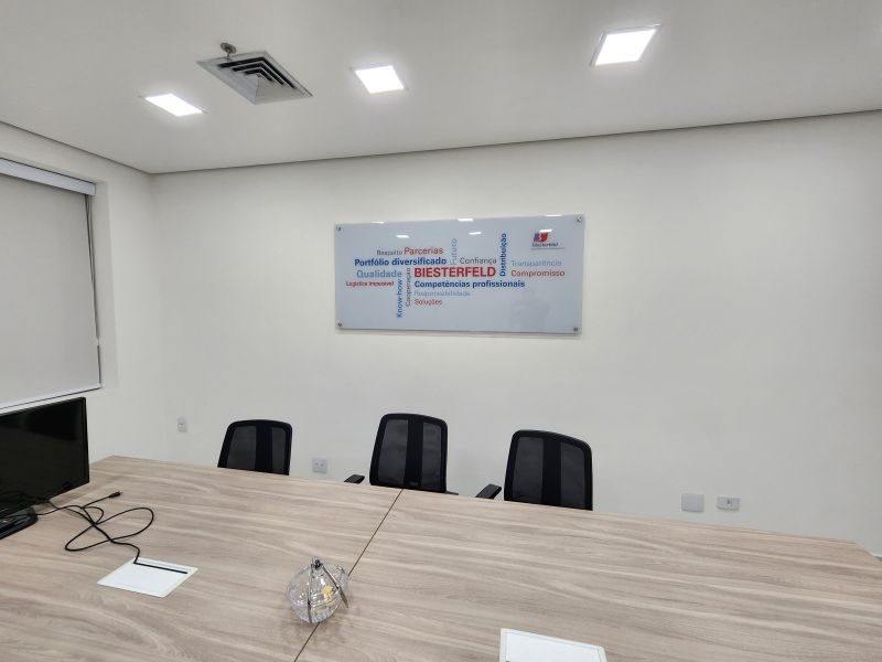 Painéis de Vidro com Escrita | Placas Personalizadas 1