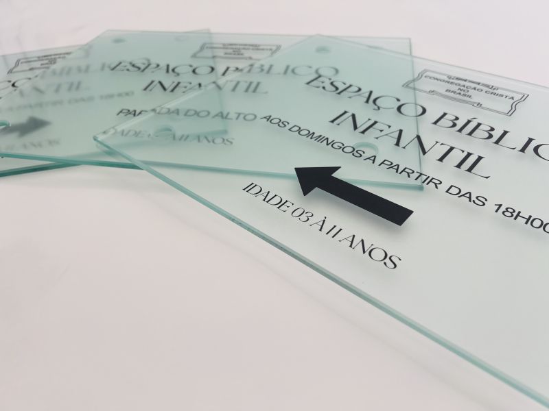 Sinalização Espaço Bíblico Infantil - CCB | Placas Personalizadas 2