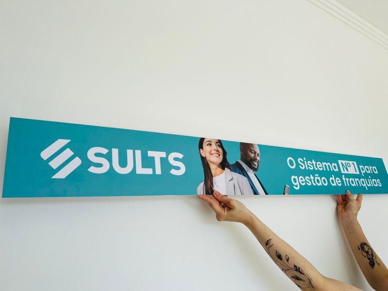 Sinalização Promocional - Divulgação de Software | Placas Personalizadas 1