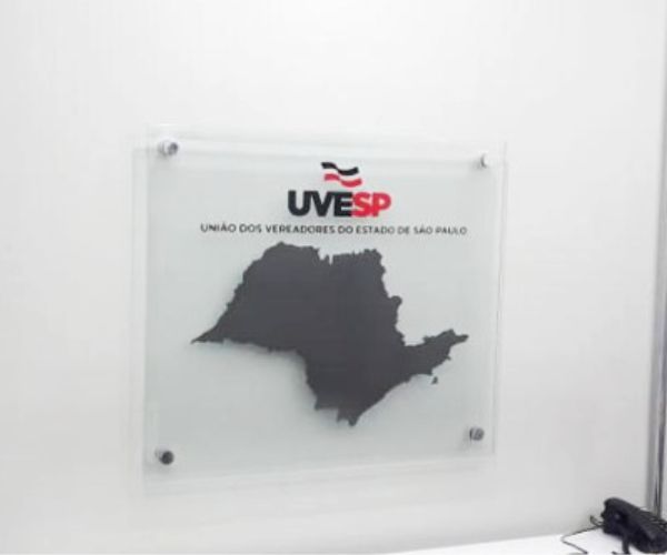 UVESP - Logotipos para Recepção | Placas Personalizadas