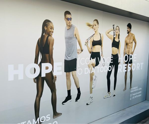 Hope Brooklyn | Personalização de Tapume