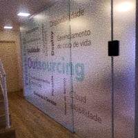 Adesivo Jateado para Escritórios | Alphaville Barueri | Cipriani Comunicação Visual