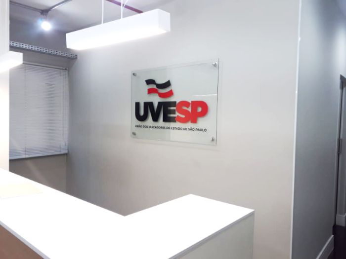 Ambientação de Escritórios, Alphaville Baruerí Exemplo 4 | Cipriani Comunicação Visual