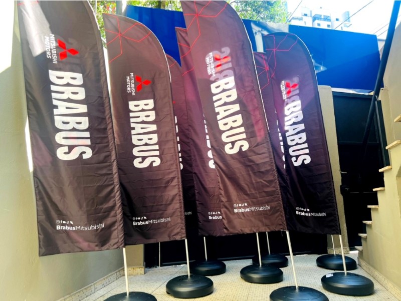 Wind Flag Banner, Alphaville Baruerí Exemplo 4 | Cipriani Comunicação Visual