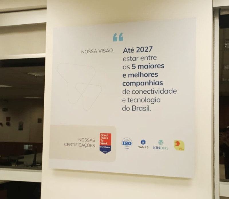 Sinalização de Escritórios em Atibaia Exemplo 4 | Cipriani Comunicação Visual
