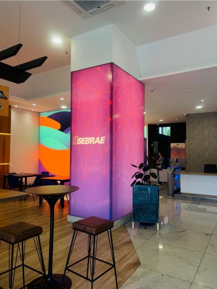 Lona Backlight em Bragança Paulista Exemplo 2 | Cipriani Comunicação Visual