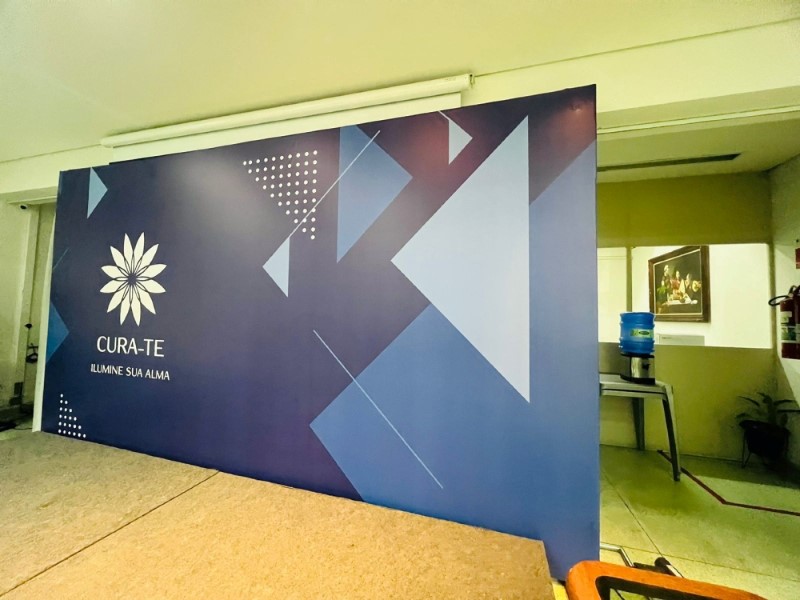 Backdrop para Evento em Campinas Exemplo 4 | Cipriani Comunicação Visual