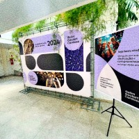 Backdrop Patrocinadores | Campinas | Cipriani Comunicação Visual