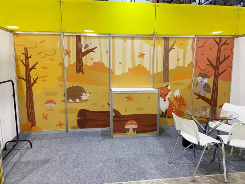 Envelopamento de Stand em Campinas Slide 3 | Cipriani Comunicação Visual