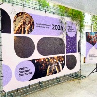 Lona Backdrop para Evento | Campinas | Cipriani Comunicação Visual