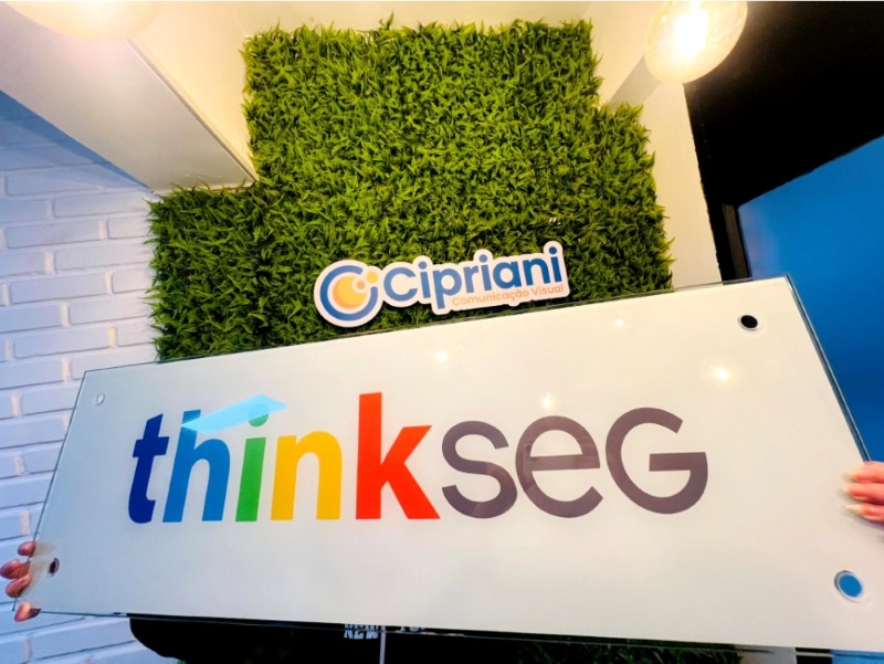 Placa de Porta em Campinas Exemplo 4 | Cipriani Comunicação Visual