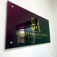 Placa de Vidro para Escritório | Campinas | Cipriani Comunicação Visual