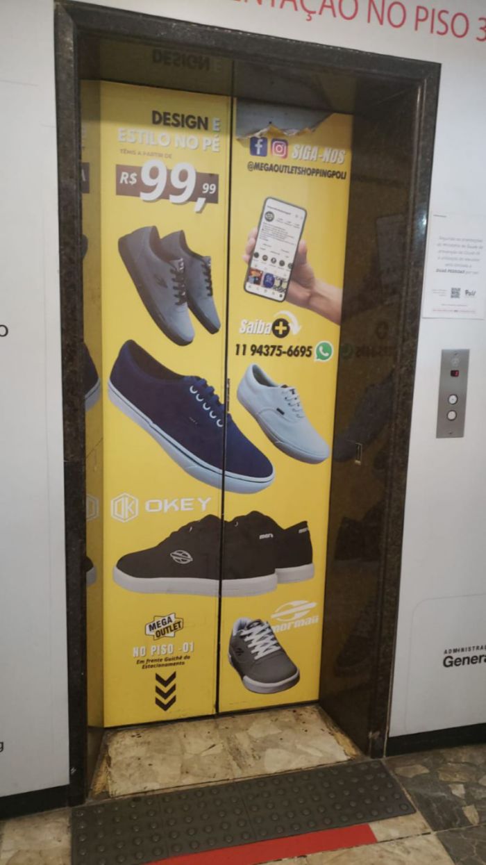 Adesivo para Elevador em Itatiba Slide 3 | Cipriani Comunicação Visual