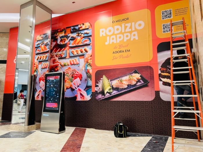 Adesivo para Tapume em Itatiba Exemplo 4 | Cipriani Comunicação Visual